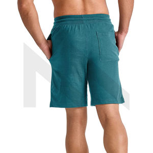 Pantalones cortos de gimnasio personalizados de algodón de alta calidad para hombre/pantalones cortos casuales personalizados con cintura elástica para hombre - Product Image 5