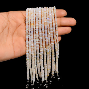 ลูกปัดโอปอลแบบเรียบจากออสเตรเลียลูกปัดโอปอลลูกปัดหินโอปอลลูกปัดโอปอลลูกปัดโอปอลออสเตรเลียสำหรับทำเครื่องประดับ - Product Image 5