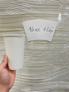 Vasos de Papel Desechables con Aislamiento Térmico de Doble Pared y Pared Simple para Llevar Café Bebidas Calientes Rápidas Precio Económico - Product Image 4