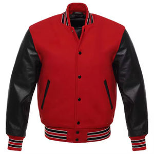 Personalizar al por mayor para hombre chaqueta de invierno abrigos Letterman Team Plain Varsity chaquetas de talla grande para adultos - Product Image 5