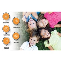 Multivitamines gommeuses pour enfants aux fruits mélangés, 60 gommes, vitamines A, B, D, C, E pour la santé de tout le corps