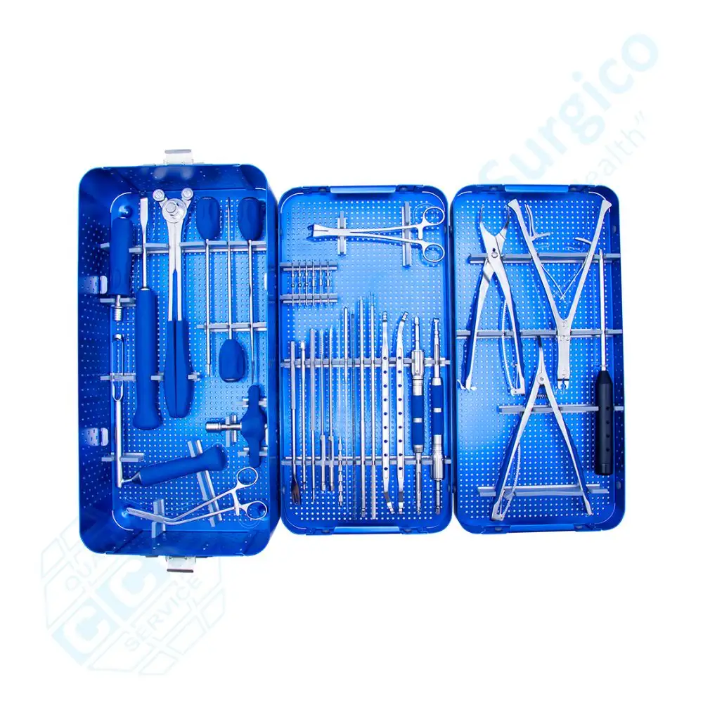 CCS ortopedik Implant seti facture kemik omurga cerrahi ortopedik cerrahi Spinal sistemi aletleri ancervical servikal plaka Inst