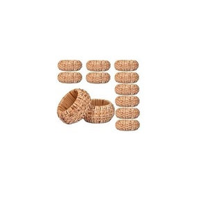 Servilletero de caña para regalo, artesanía hecha a mano, servilleteros de ratán de nuevo diseño, embalaje personalizado - Product Image 1