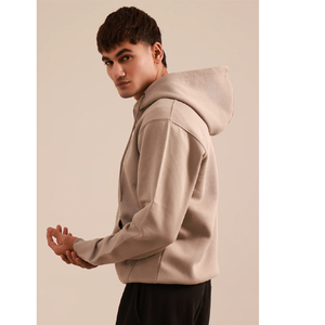 Sudadera con Capucha Personalizada para Hombre, Corte Ajustado, Lavada, Desgastada, Bordada, de Forro Polar, 100% Algodón, de Alta Calidad, Ecológica y Transpirable - Product Image 2