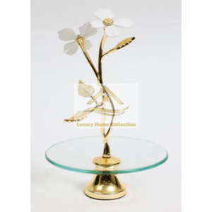 Luxury Stylish <b>Twig</b> Leg Attractive Design Metal Brass Stainless Steel Latest Design High Quality Polished Metal Cake Stand - Product Image 5