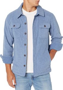 Meilleur prix Veste d'hiver pour homme Nouveau style Tissu denim très résistant avec col montant et capuche Étiquette personnalisée - Product Image 4