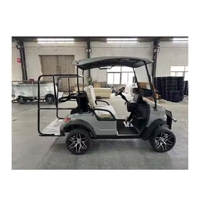 2024 nuevo Motor eléctrico de 2 + 2 plazas 48V/72V marca China Golf Cart Club a la venta - Product Image 3