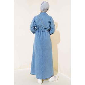 Vestido Denim Tunnel Cremallera Azul Denim - Product Image 4