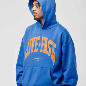 เสื้อกันหนาวมีฮู้ดสีทึบสำหรับผู้ชายเสื้อฟลีซหนัก400ก. เสื้อฮู้ดแบบลำลองสำหรับผู้ชาย - Product Image 5