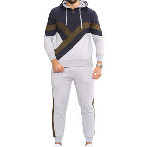 New Design Men Tracksuit Slim Fit Stacked <b>Hoodies</b> Tracksuits Men's <b>Hoodies</b> & Sweatshirts Style for Streetwear Men Tracksuit - Product Image 6