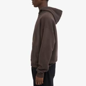 Venta al por mayor nueva popular Sudadera con capucha de gran tamaño en blanco ropa de calle de moda con capucha logotipo personalizado 420GSM sudaderas con capucha de peso pesado para los hombres - Product Image 4