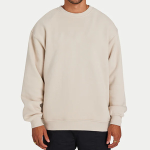 Sweat à capuche col rond OEM en gros, vierge, épais, 100 % coton, avec logo personnalisé brodé, pour homme, en polaire d'hiver, séchage rapide, écologique - Product Image 4