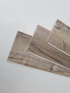 Ecofloor Luxe Style européen 4mm 5mm Imperméable grain de bois SPC Vinyle de sol rigide avec verrouillage par clic Matériau PVC Garantie à vie - Product Image 2