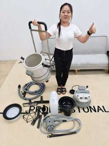 Machine de <span class=keywords><strong>nettoyage</strong></span> à vapeur industrielle professionnelle mobile automatique pour tapis, canapés et tissus d'ameublement avec extraction par pulvérisation et aspiration - Product Image 6