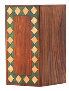 Urnas de cremación de madera hechas a mano modernas al por mayor urnas de entierro funerario decorativas para hombre y mujer a bajo precio - Product Image 2