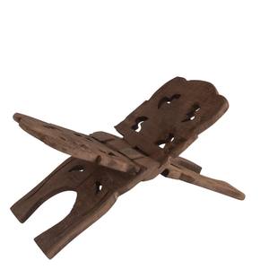 Support de livre pliable en bois de Sesham fait à la main pour livres saints sculpté support décoratif de lecture et d'affichage pour la décoration intérieure - Product Image 1