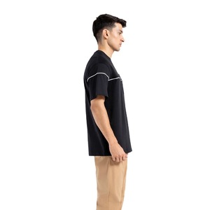 Wholesale <b>Men's</b> 230g Pure Cotton Casual <b>T</b>-<b>Shirt</b> Basic Design with Chest <b>Pocket</b> Lightweight Short Sleeved Oversized Fit - Product Image 3