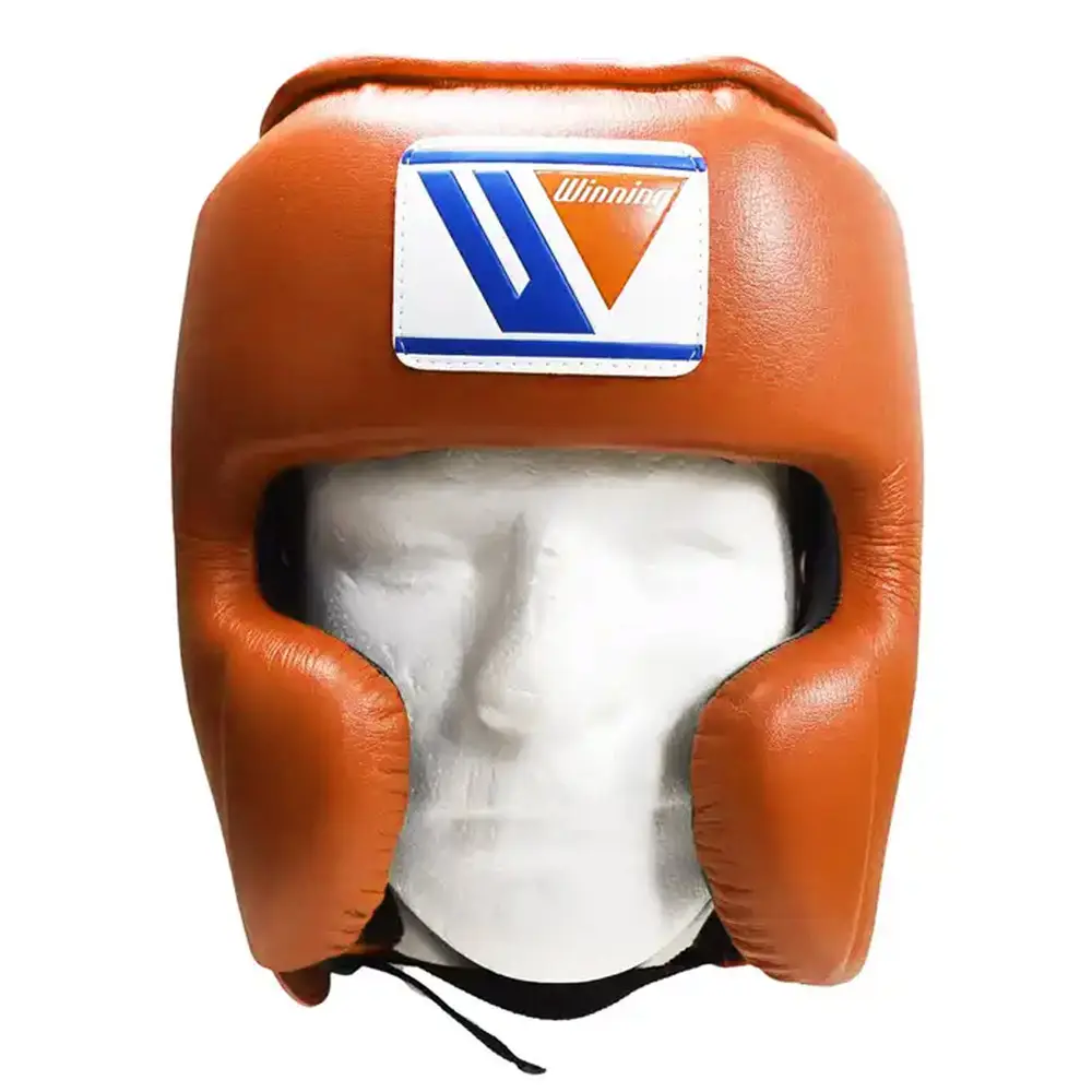 Couleur Orange Haute Qualité Usine Taux Kick Winning Head Guard Meilleur Fournisseur Confortable Head Guard par Viky Industries