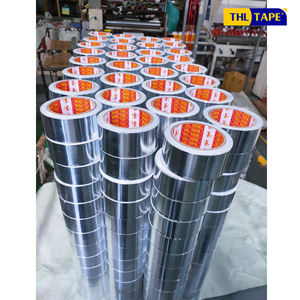 Premium 10m Aluminum Tape BOPP OPP Material <b>Hot</b> Melt All-Bonding Heat Resistance for Diverse Construction Industry Applications - Product Image 4