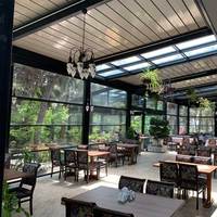 Pérgola Bioclimática Automática con Techo de Lamas, Estructura de Aluminio con Recubrimiento en Polvo, Ecológica e Impermeable para Sombra en Exteriores de Lujo