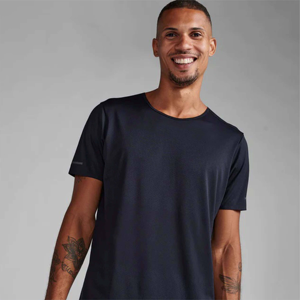 Vente chaude Personnalisé Formation Muscle T-shirt Hommes T-shirts Noir Sport Porter Coton Polyester Hommes T-shirts - Product Image 2