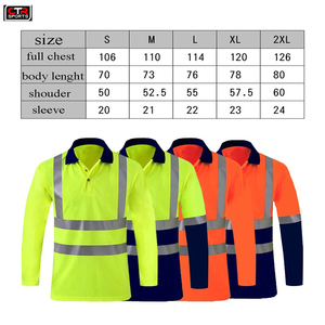 Latest Design Tow -Tone Working <b>Polo</b> <b>Shirts</b> Long Sleeve Men <b>Polo</b> <b>Shirts</b> Hi-<b>Vis</b> Reflective <b>Shirts</b> With for Men - Product Image 6