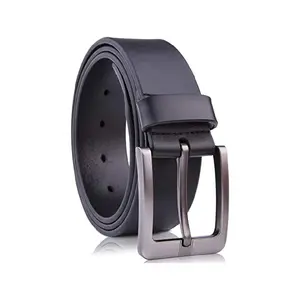 New Fashion High-End Custom Genuine Leather Women Belt with Metal Buckle for Unisex from Indian Supplier