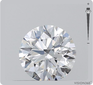 เพชรธรรมชาติทรงกลมเจียระไนแบบบริลเลียนท์ สี D ความใส SI1 คุณภาพสูง ได้รับการรับรองจาก GIA สำหรับทำเครื่องประดับ - Product Image 1