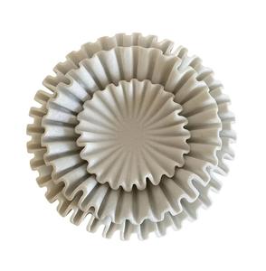 Bol à volants en marbre Le plat à bonbons parfait pour les comptoirs sombres Bol à fruits pour le comptoir de cuisine Plateaux décoratifs - Product Image 1