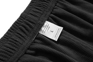 Ropa de calle personalizada chándal algodón lavado con ácido pantalones cortos ropa deportiva gimnasio verano Jogger 2 piezas pantalones cortos y camiseta conjunto para hombres - Product Image 3