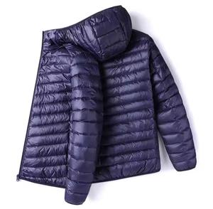 เสื้อแจ็คเก็ตกันลมสำหรับผู้ชายผ้าแคนวาสออกแบบโลโก้ได้ตามต้องการ - Product Image 5