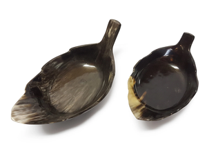 Bol en corne de buffle d'eau artisanal pour servir de la nourriture Bol en corne décoratif unique - Product Image 1