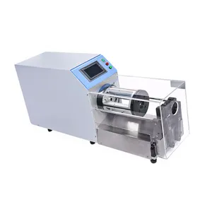 Automatic Computer Cutting Wire Twisted Stripping Cable Peeling Machine 45mm Coaxial Wire Stripping Machine