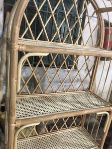 Wholesale cheapest 100% Natural Rattan Bookcase for living room decoration Handmade in Vietnam - Product Image 4