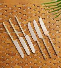 Nouveauté Couteau à beurre en laiton de style vintage Poli à la main Articles de cuisine avec la meilleure finition pour la vaisselle et la table pour les mariages - Product Image 4