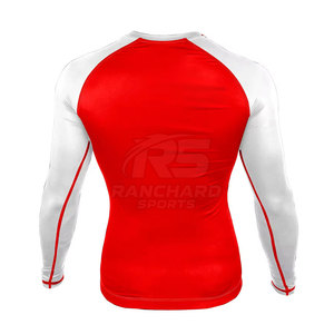 Gym Fitness Wear Men <b>Compression</b> <b>Shirts</b> Workout Clothing Customized Breathable Men <b>Compression</b> <b>Shirts</b> - Product Image 4