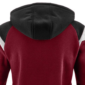 Ventes en gros de sweats à capuche pour hommes, taille plus, zippés, doublés, anti-froissage, logo brodé personnalisé, 100% coton - Product Image 6