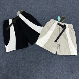 Chándal de nailon personalizado de alta calidad para hombre Color Block Pipping cortavientos con pantalones cortos holgados con cremallera para invierno - Product Image 5