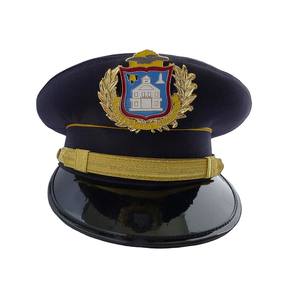 Gorra de Pico de la Luftwaffe con Cordón Dorado, Bordado a Mano, Estilo Ejecutivo, Coronel Gaddafi, General, Visera para Desfile, Correa Ajustable, Algodón - Product Image 6