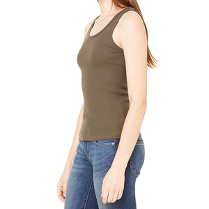 Débardeurs en jersey de gymnastique respirant avec logo personnalisé pour femmes Styles longs d'été décontractés-Disponible en vrac pour la vente en gros - Product Image 2