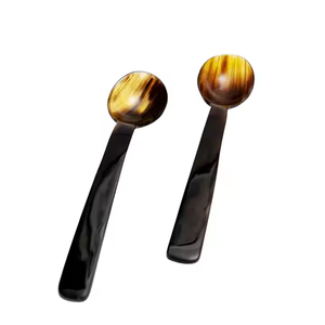 Cuerno de lujo Venta caliente Buffalo Cuchara decorativa Cocina y hogar Sirviendo por Crescent Crafts - Product Image 3