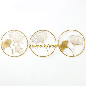 Arte de pared de flores de metal decorativo de lujo decoración interior arte de pared de metal proveedor al por mayor alta calidad decoración de boda arte de pared - Product Image 3