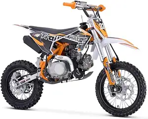 Hot Authentic Rapid Brand New TM23 Dirt Bike 125cc Semi-Automatic Seat Height 29.3 Inches 14" Front Tire (orange)