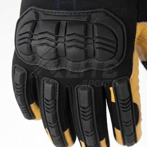 Gants de travail classiques, gants mécaniques avec paume antidérapante pour la réparation automobile, le service en garage, l'atelier et les travaux mécaniques - Product Image 3