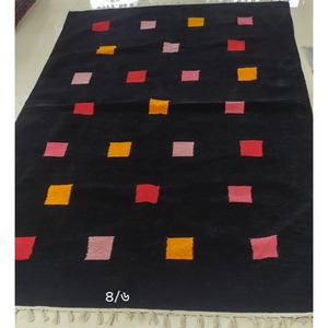 Alfombras abstractas suaves modernas para sala de estar, dormitorio, cocina y comedor, decoración del hogar de pila media - Product Image 2