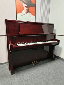 เปียโนตั้งพื้นญี่ปุ่น Burgundy Kawai BL71s BL71 เปียโน KAWAI มือสอง เสียงโทนอุ่น ได้รับการรับรองจากผู้ซื้อทั่วโลก - Product Image 1