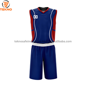 Nouveaux ensembles d'uniformes de basket-ball de sublimation de produit chaud nouveaux maillots et shorts de basket-ball d'entraînement de vêtements de sport entretenus par OEM - Product Image 3