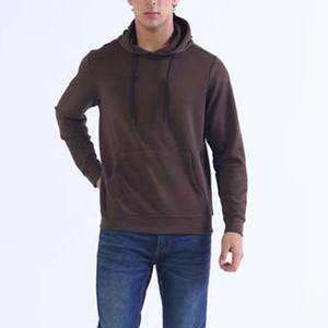 Nouveau haute qualité unisexe tenue décontracté respirant brodé fermeture éclair coupe régulière hommes polyester/coton mélange pull à capuche - Product Image 2