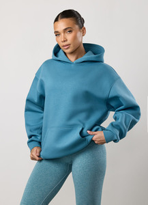 Nouveauté pour femmes, ensemble de survêtement sportif deux pièces, sweat à capuche à manches longues et pantalon de jogging, coupe ample, respirant, survêtement d'hiver - Product Image 3