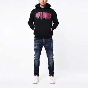 เสื้อฮู้ดผ้าฝ้ายผู้ชายสำหรับฤดูหนาวแต่งโลโก้ได้ตามต้องการ - Product Image 2